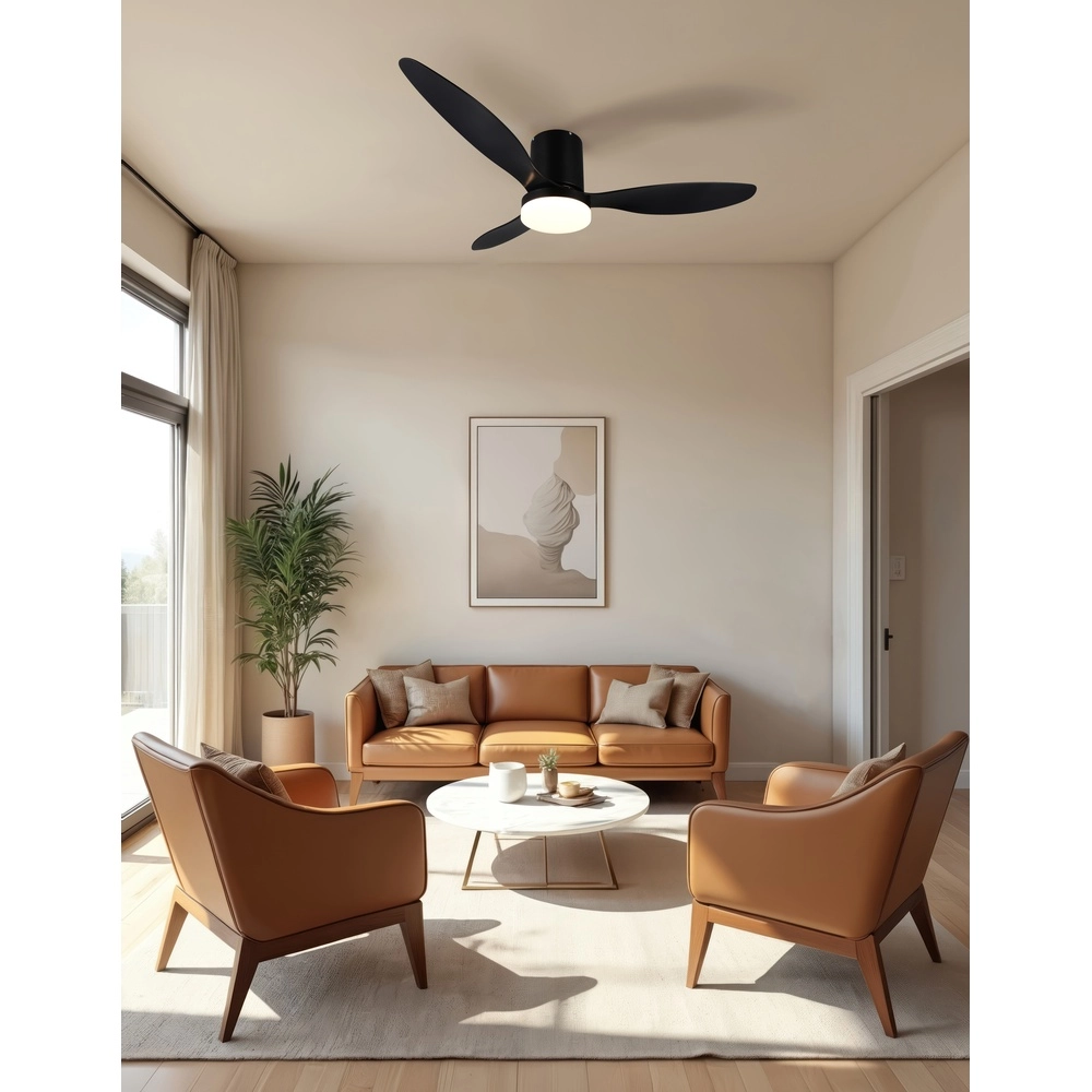 Ventilateur de plafond Goteborg Noir Trio 4017807643640