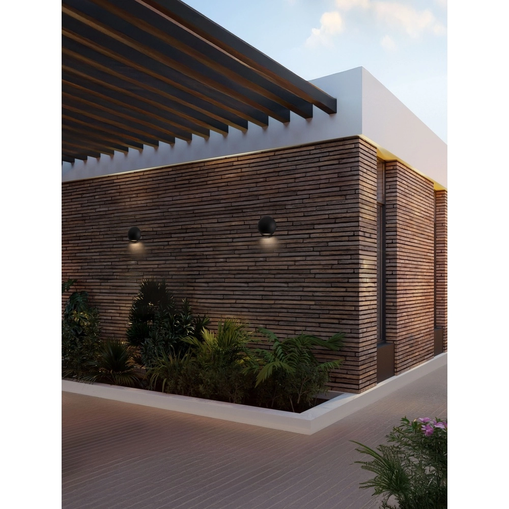 Applique murale Passo Simple, Noir Lyora 5212017478627