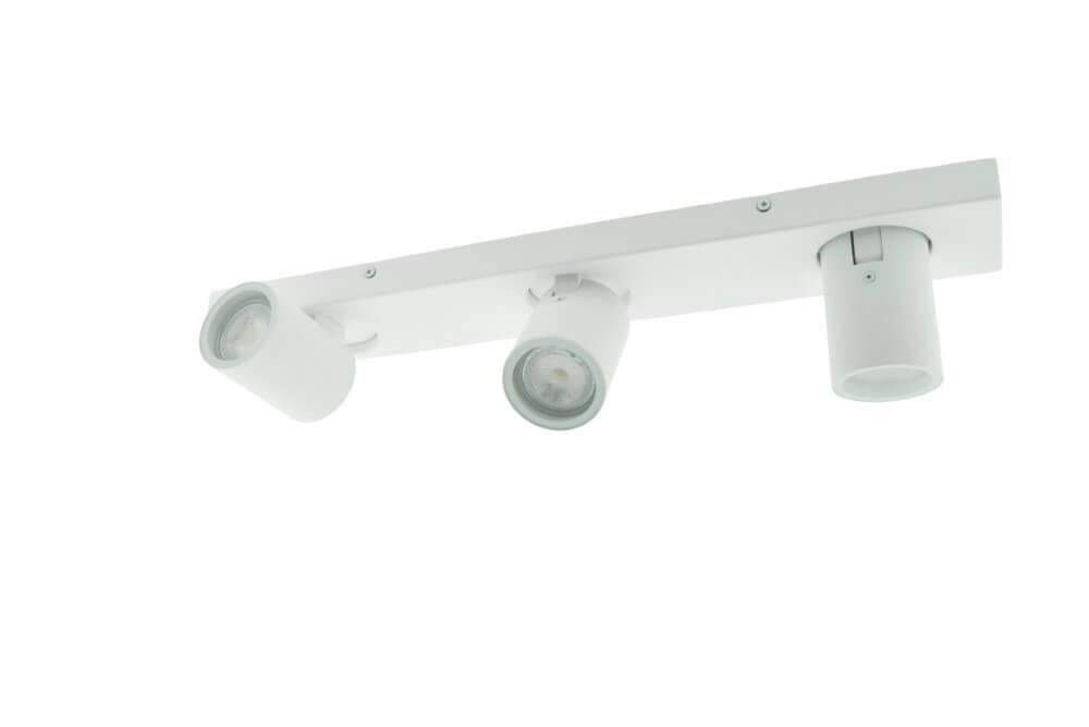 Spot de salle de bain blanc Seller - IP44 3x GU10 Lyora 5053423187754