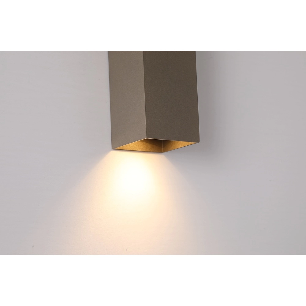 Spot monté en surface Don Haut et Bas Brun Searchlight 5053423285085