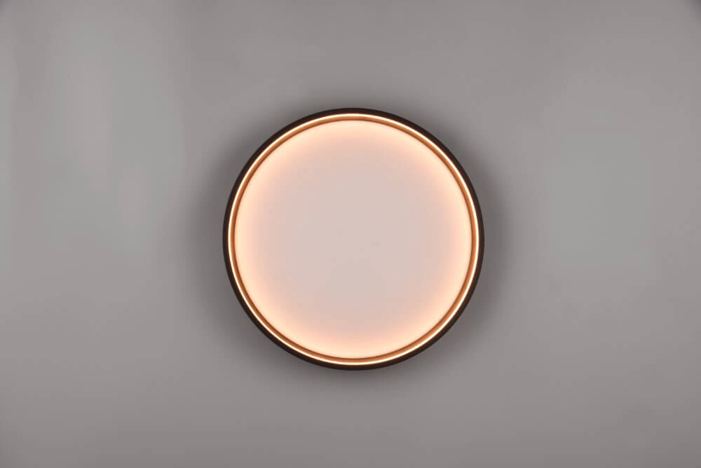 Blanc avec plafonnier noir Doha Trio 4017807575002