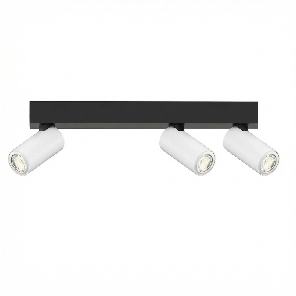 Projecteur de surface à 3 lumières Tevo Mini noir et blanc