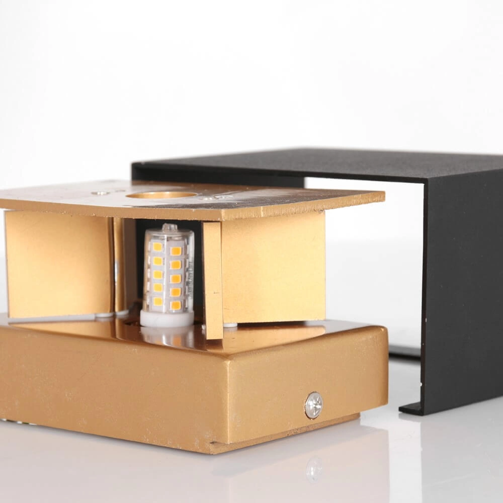 Spot mural noir Muro haut et bas Steinhauer 8712746152630