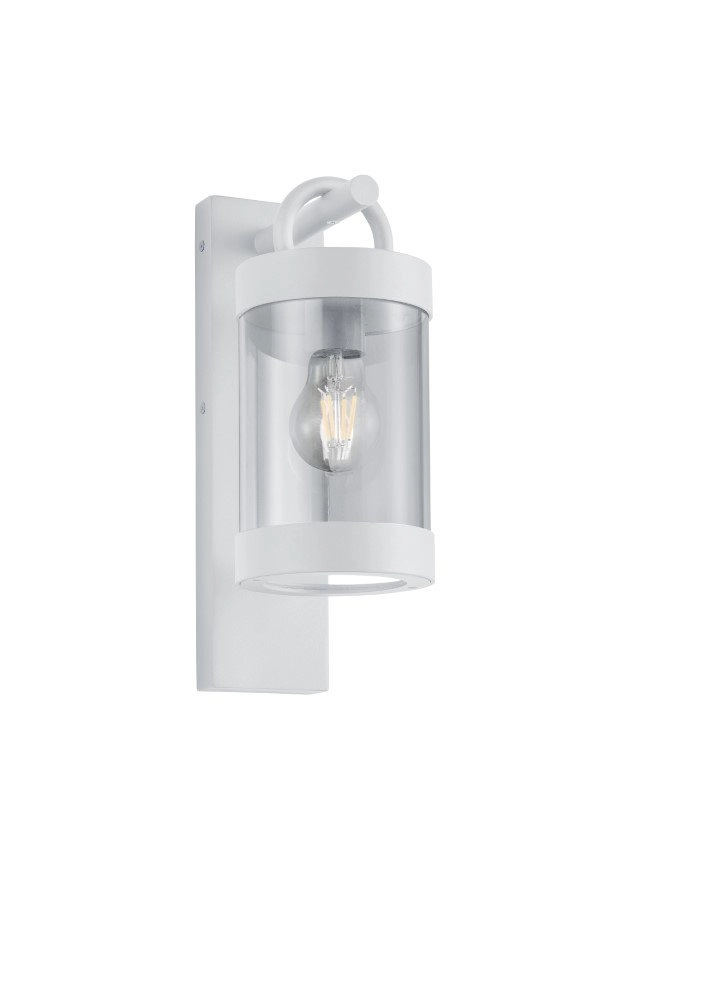 Lampe d'extérieur blanche Sambesi avec capteur crépusculaire
