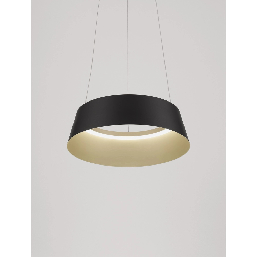 Suspension Alba noir Ø 42cm Suspension Alba noir Ø 42cm