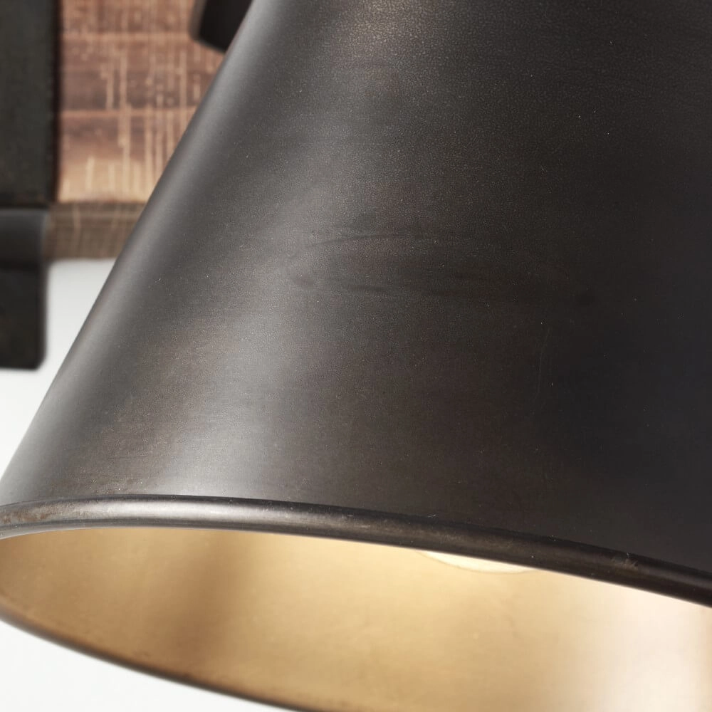 Applique Decca noir avec du marron Brilliant 4004353361432