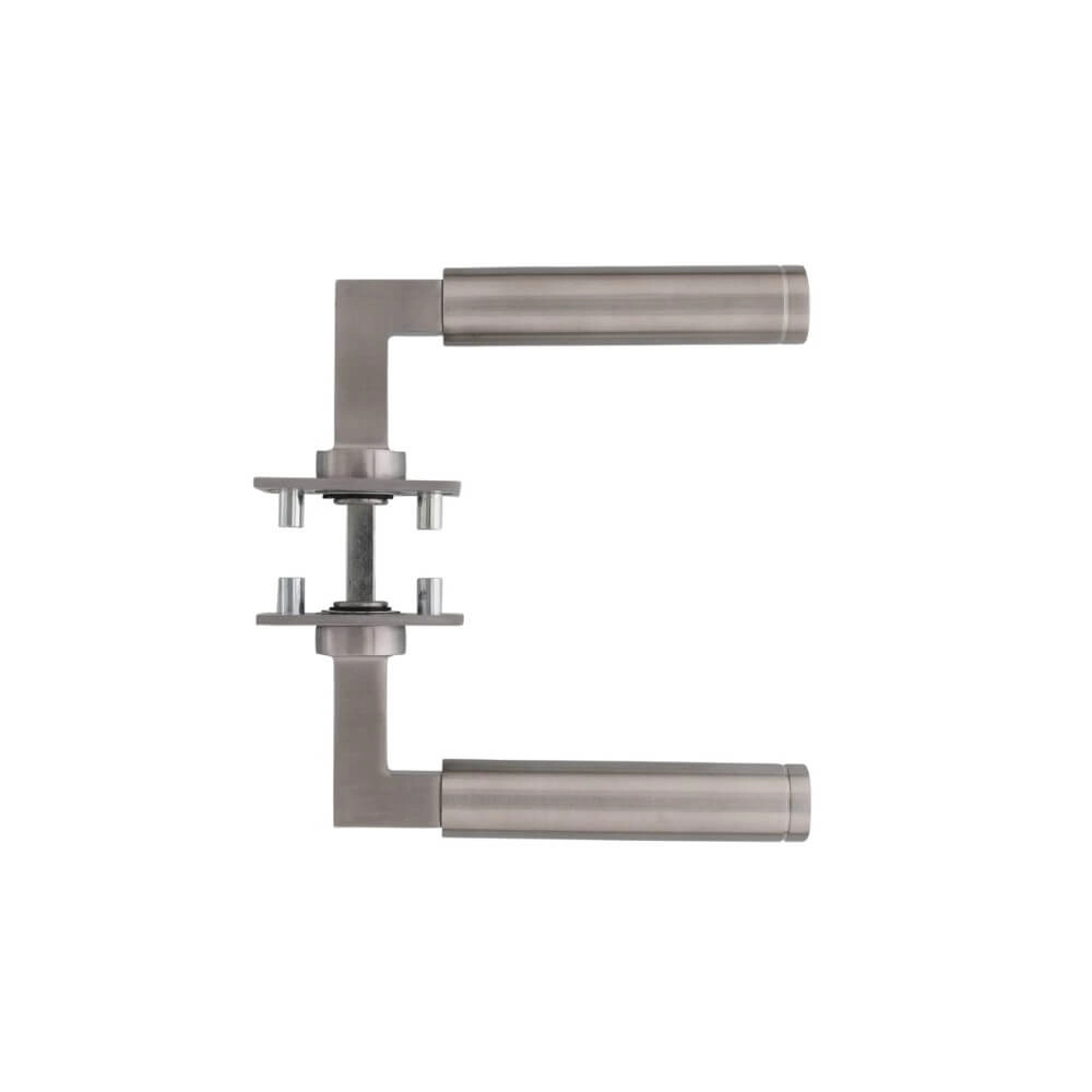 Poignée Bau-Stil Rosace à aimant carré en acier inoxydable Intersteel 8714186444337