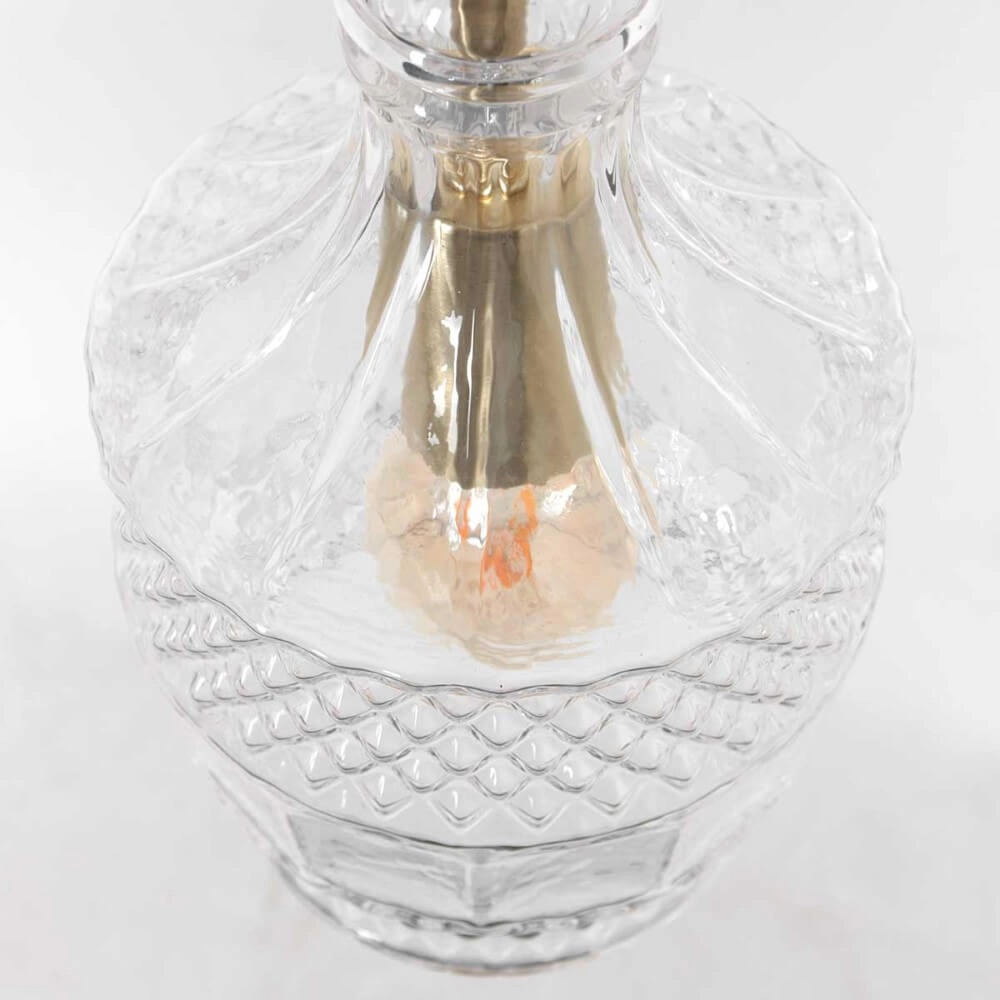 Lampe suspendue classique Grazioglass Ø 12,5 cm Steinhauer 8712746166330