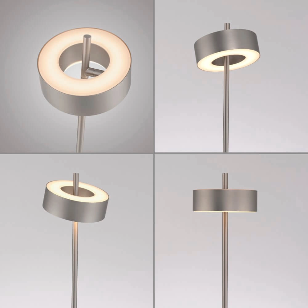 Lampe de table en aluminium Q-Rotate conception Paul Neuhaus 4012248383223