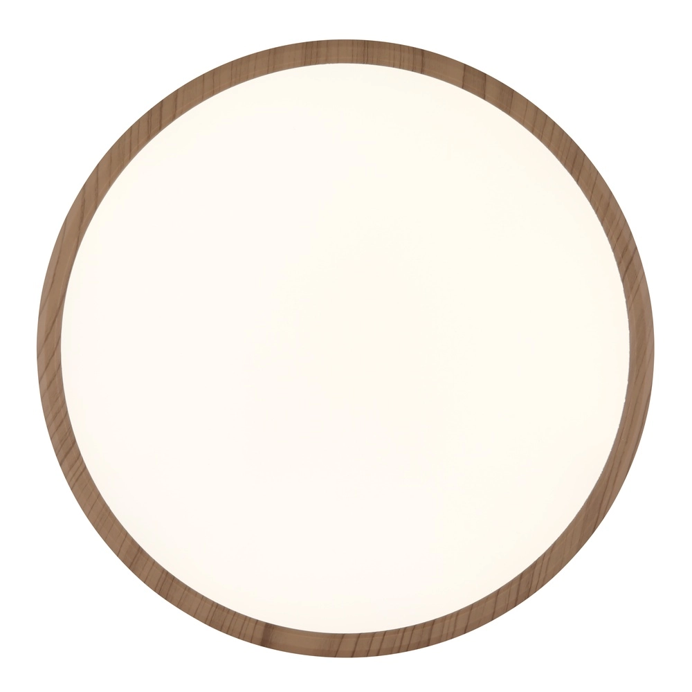 Éclairage de plafond Sapana Ø 42 cm de bois Globo 9007371454426