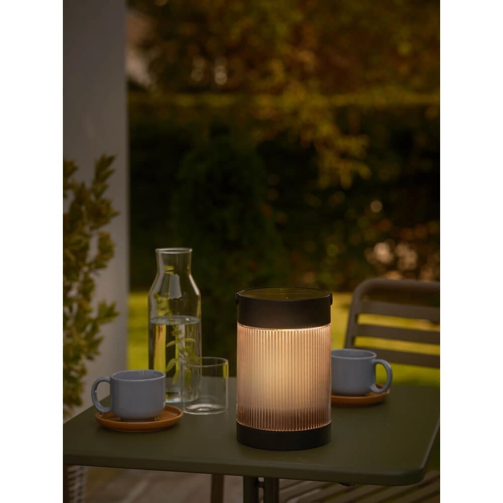 Lampe de table Coupar Noir Solaire Nordlux 5704924023446