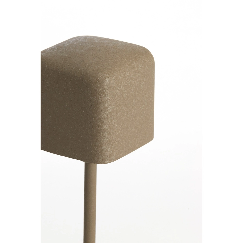 Lampe de chevet Elenie 13x13cm - brun foncé mat Light & Living 8717807818685