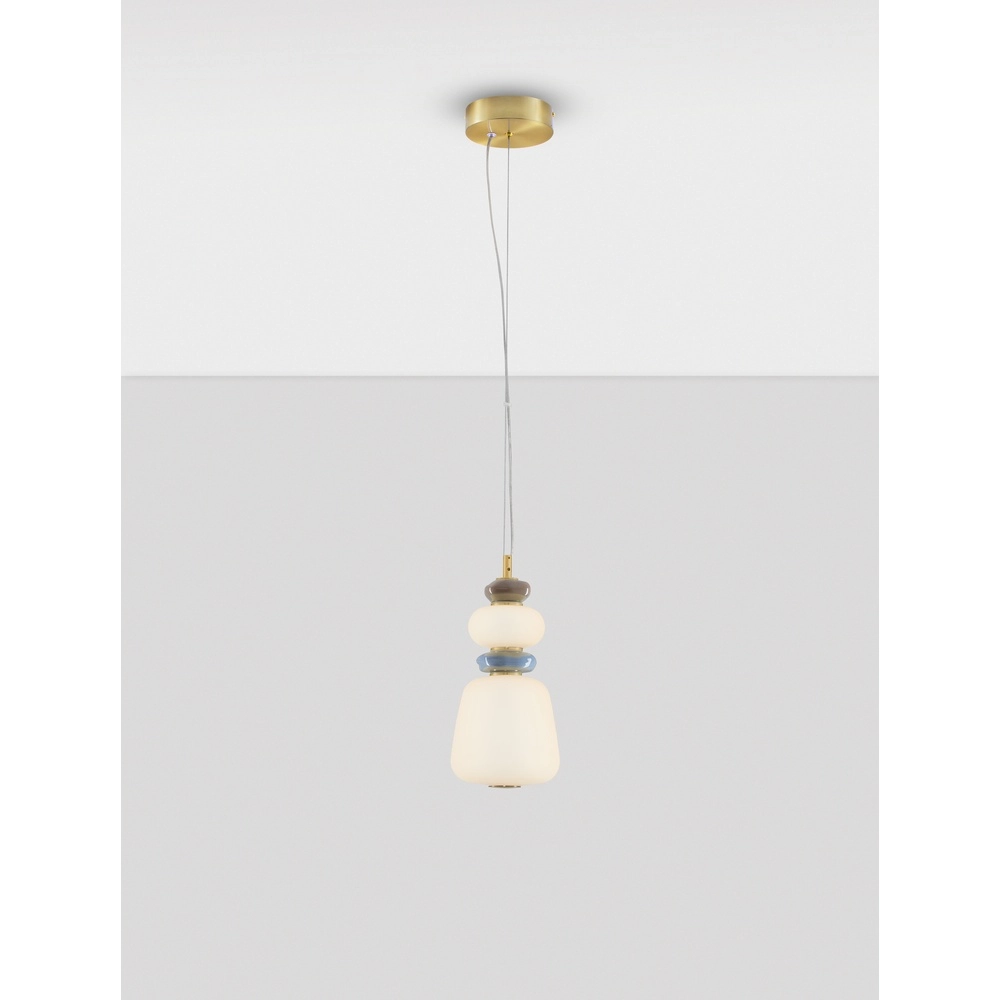 Suspension Palo Or avec blanc Lyora 5212017483768