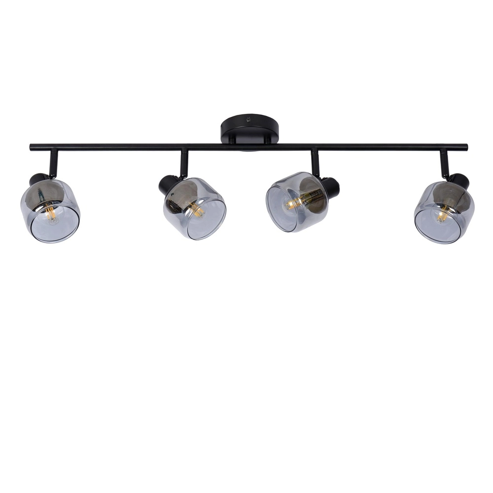 Lampe de plafond Bjorn Noir à 4 lumières