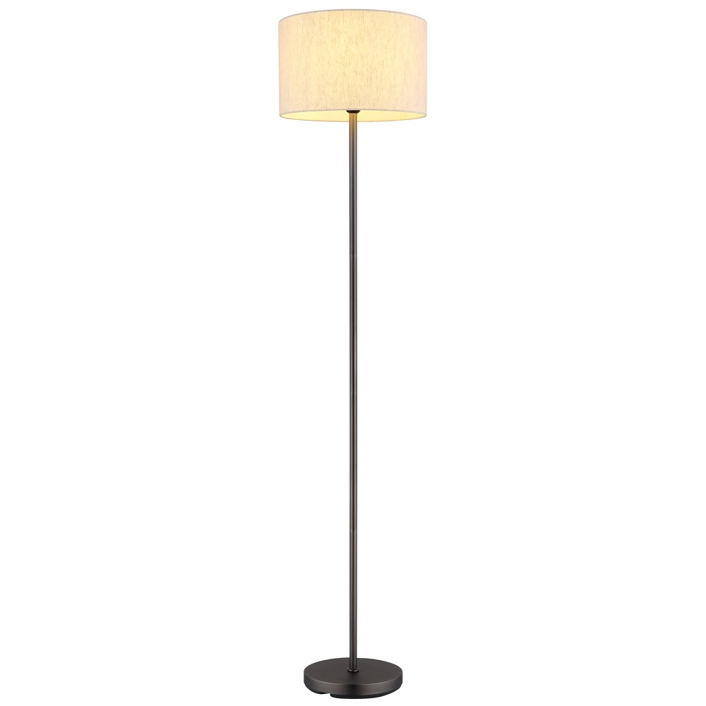 Lampe de pied Thea Bronze à fusil