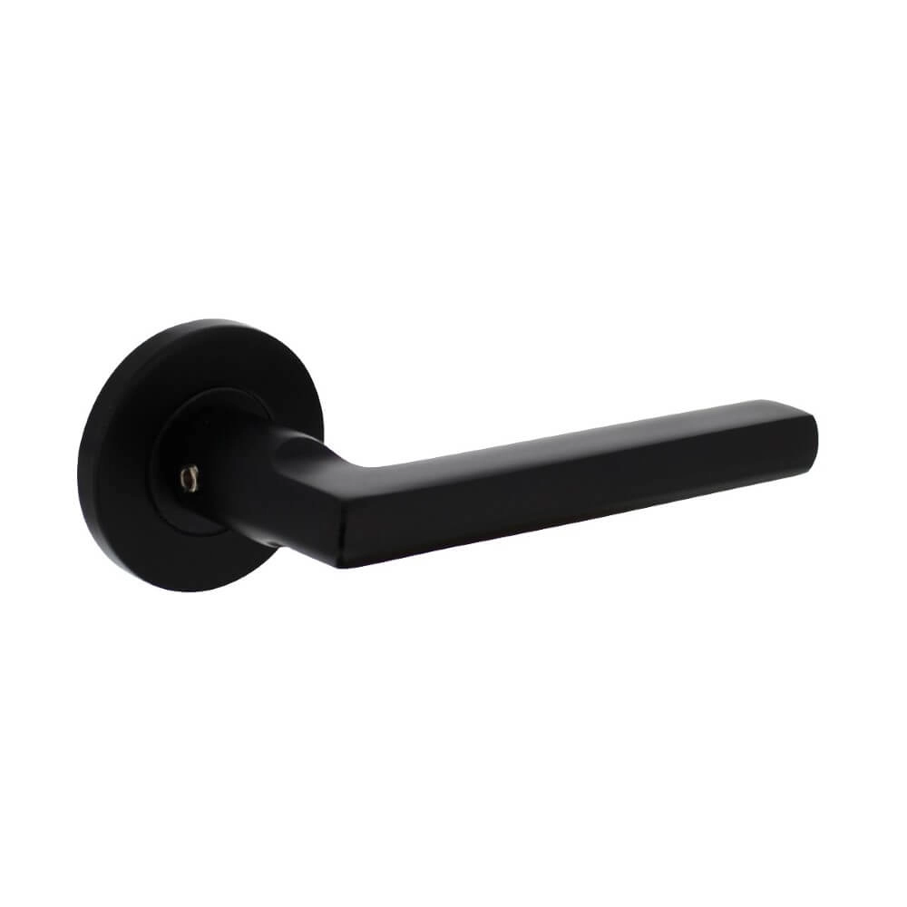 Poignée de porte étanche Hoek 90 Aluminium Noir Poignée de porte étanche Hoek 90 Aluminium Noir