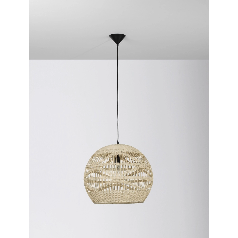 Suspension en rotin Marlo Boule Ø 48,5 cm Lyora 5212017438812