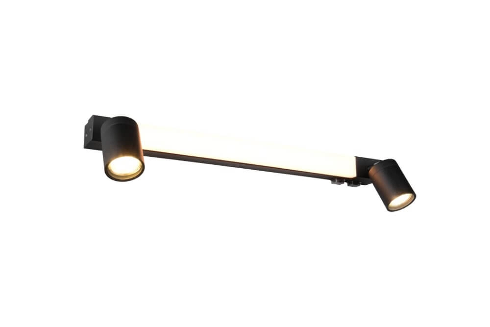 Lampe miroir Enrico 60 cm - noir Trio 4017807615630