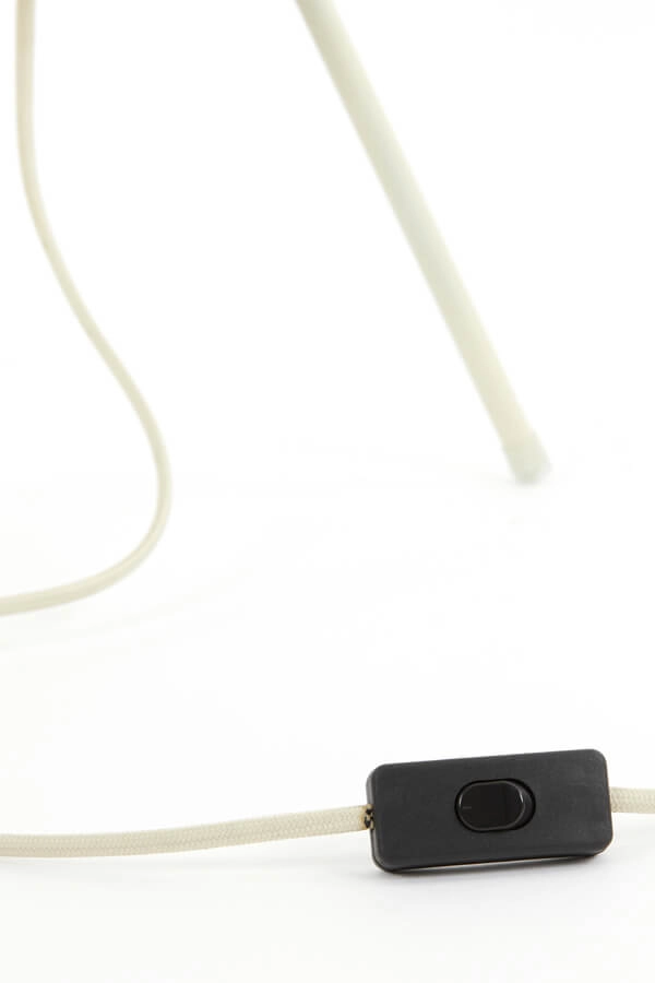 Lampe de table Japandi Plumeria crème Ø 34cm Light & Living 8717807651367