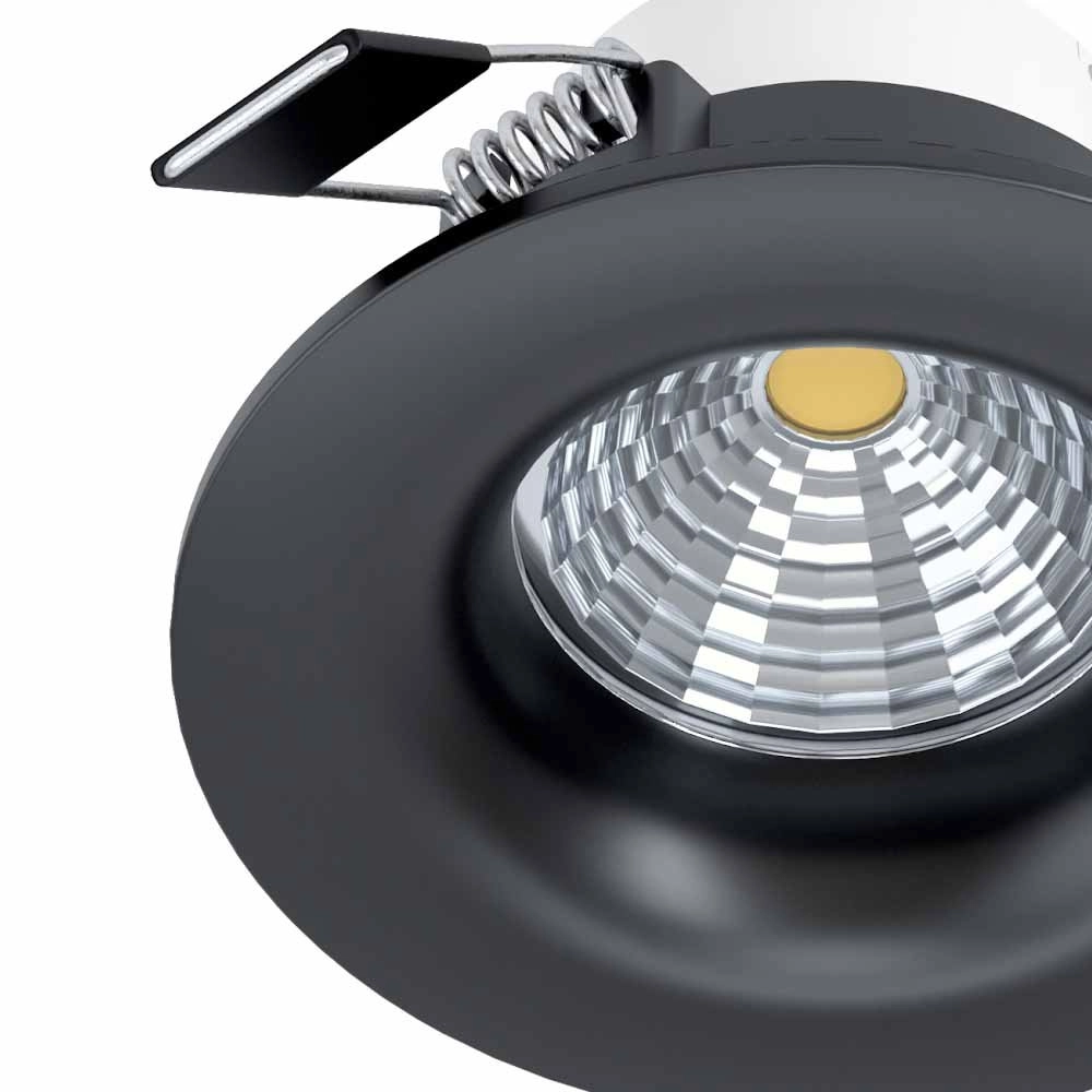 Spot encastré noir Saliceto Eglo 9002759986070