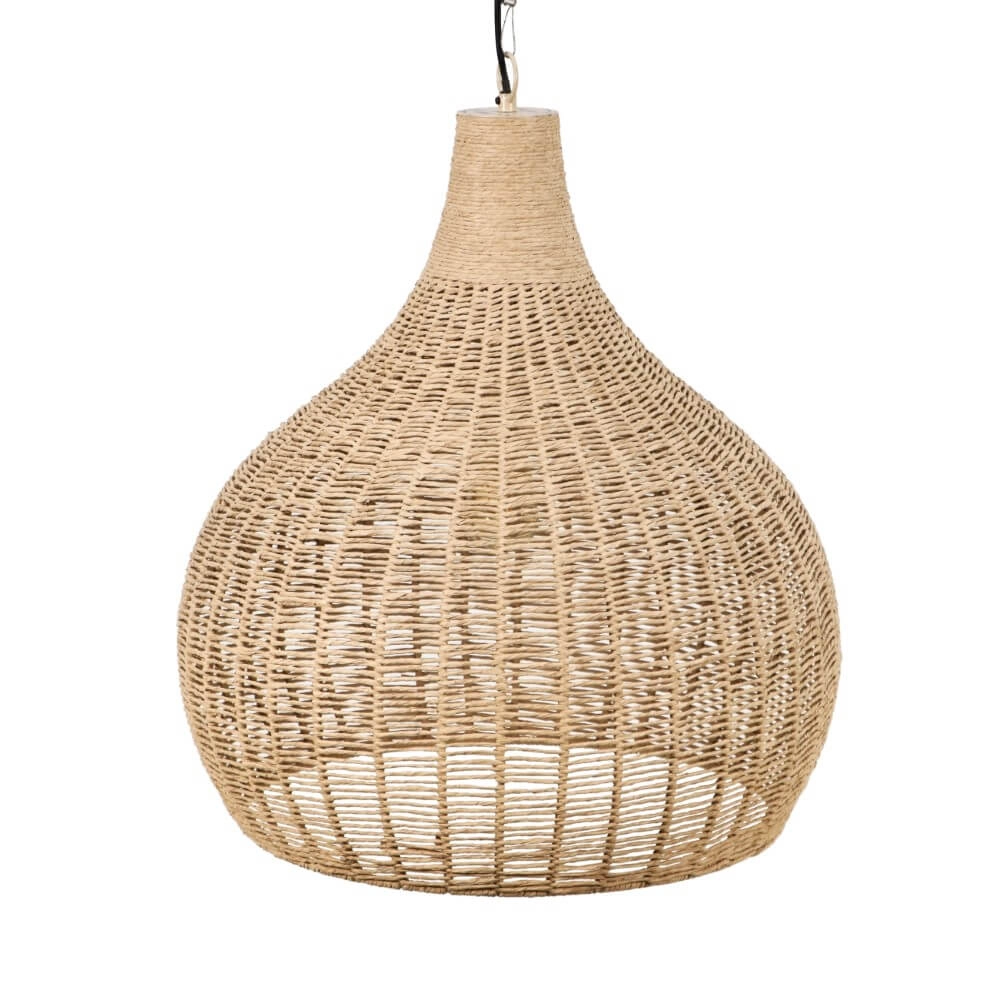 Lampe suspendue en rotin Janne Ø 54 cm Trio 4017807617634