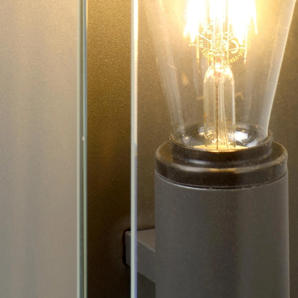 Lampe murale élégante Claire Seulement l’anthracite Lucide 5411212271488