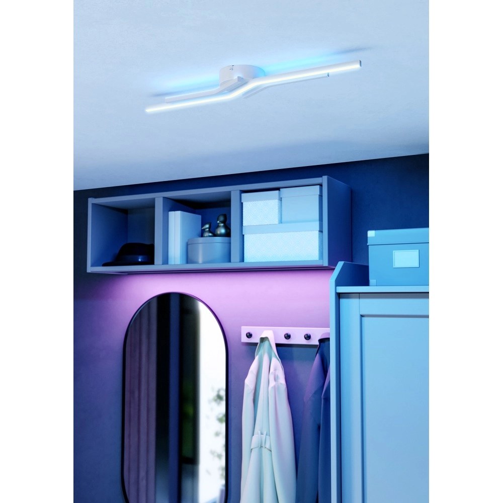 Lampe de plafond à design Amandolo 1 Blanc Eglo 9008606391530