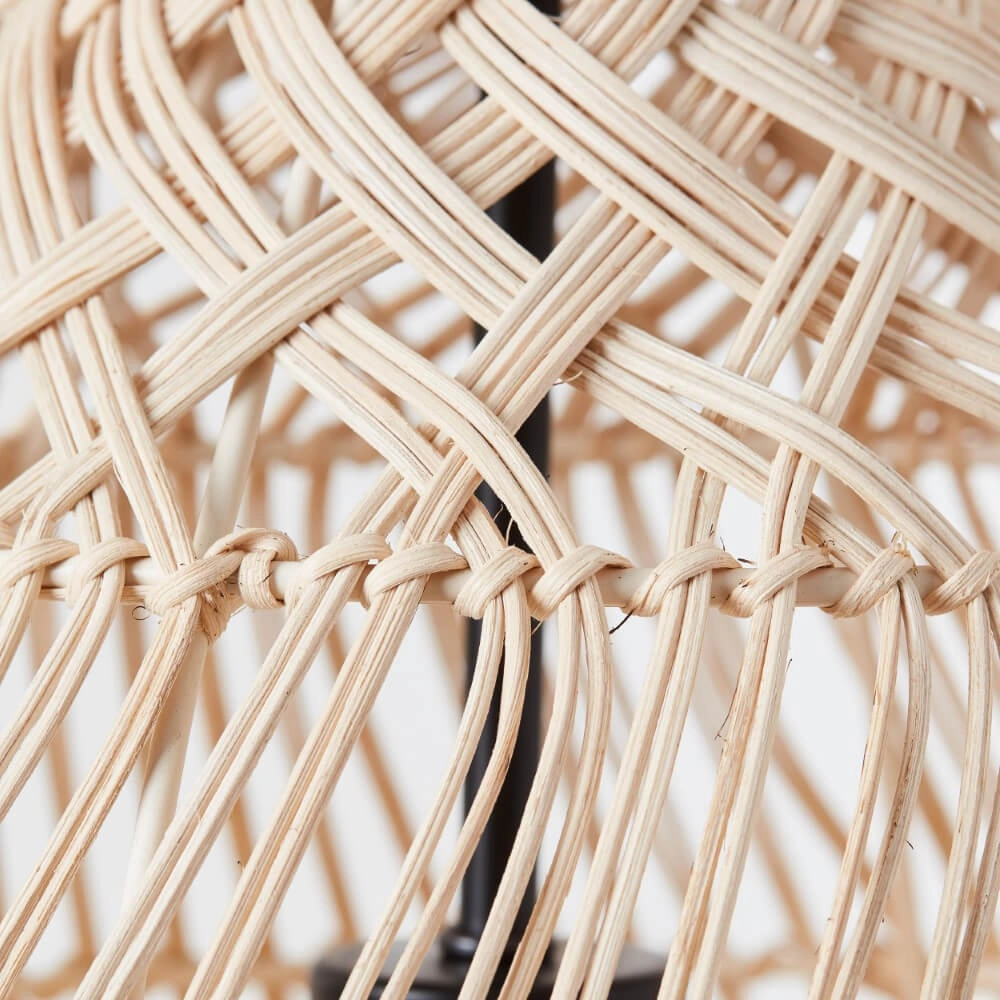 Lampe suspendue en rotin Minster Ø 35 cm Brilliant 4004353396700