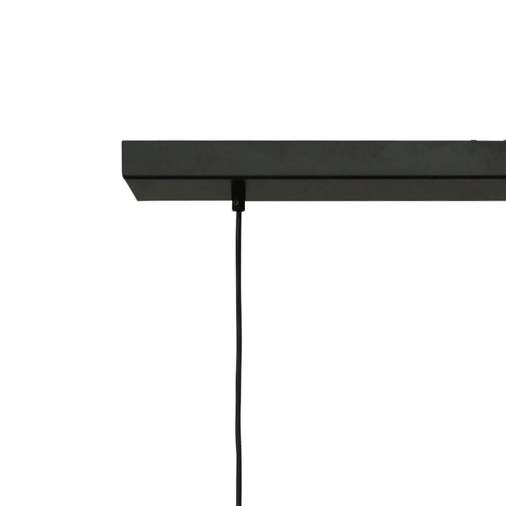 Lampe suspendue pour salle à manger Bella 2 Huile tachetée avec verre doré Masterlight 8718121339269