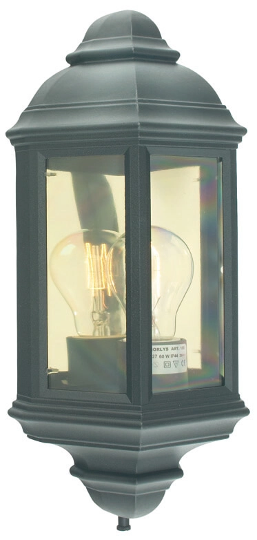 Applique classique Mezza Noir Applique classique Mezza Noir