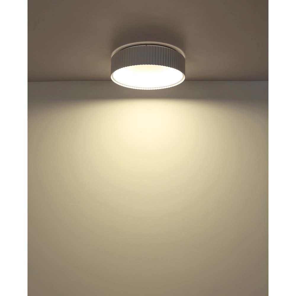 Lampe de plafond Kemp blanc Ø 46 cm Globo 9007371578269