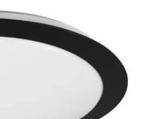 Plafonnier Umberto 29 cm noir Trio 4017807508444