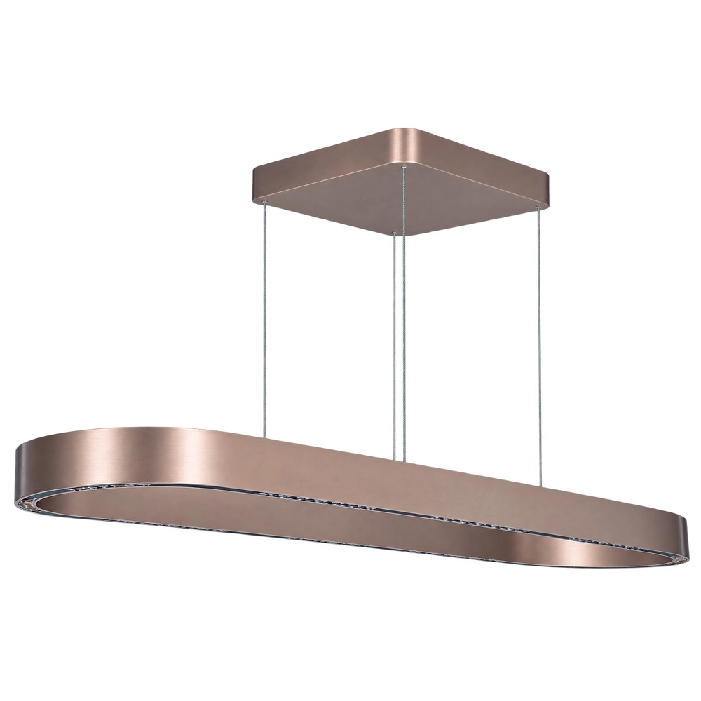 Oval de la lampe pendante Loop Or pourpre