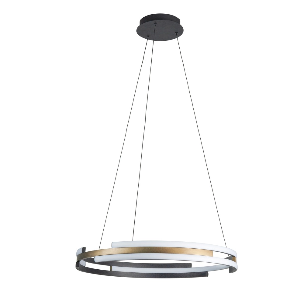Suspension Orion noir avec bronze cuivré Ø 60cm Suspension Orion noir avec bronze cuivré Ø 60cm