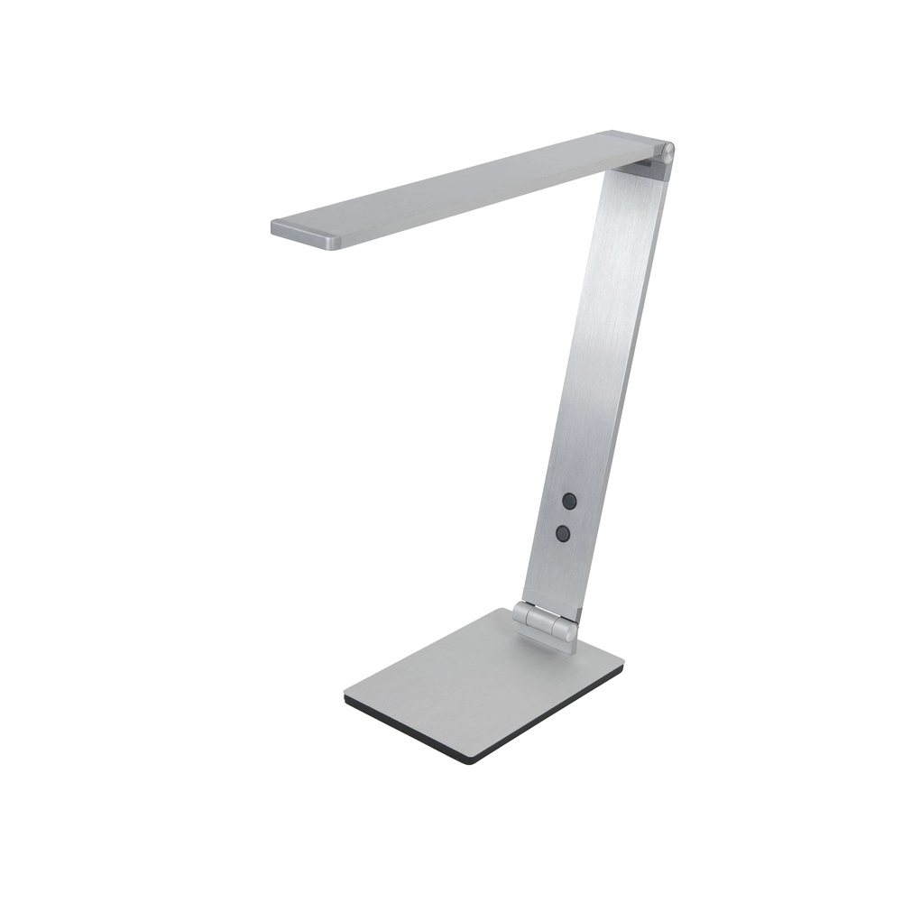 Lampe de bureau design Optimus nickel 55cm Lampe de bureau design Optimus nickel 55cm