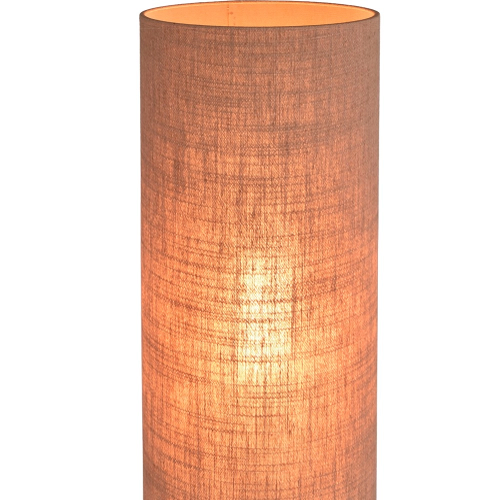 Lampe de table Lisbourg Noir avec capuche beige beige Masterlight