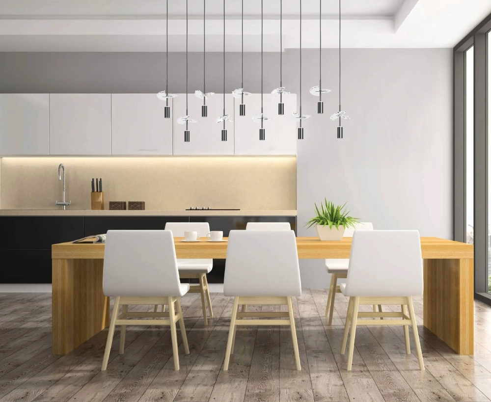 Pendant lamp design Comareira grey 3-step CCT Stars of Light 9008606360130