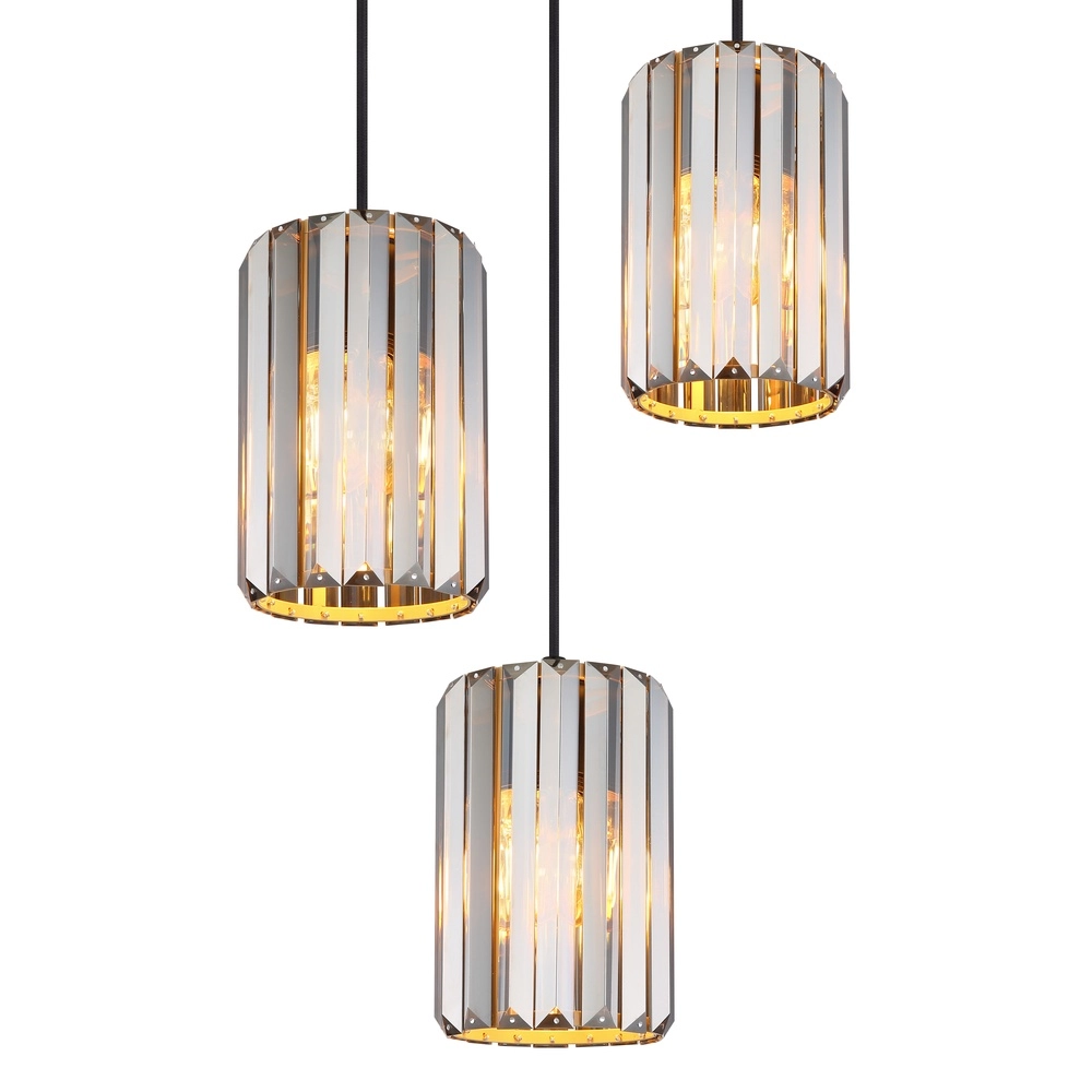 Lampe suspendue Run Round à 3 lumières Globo 9007371516964