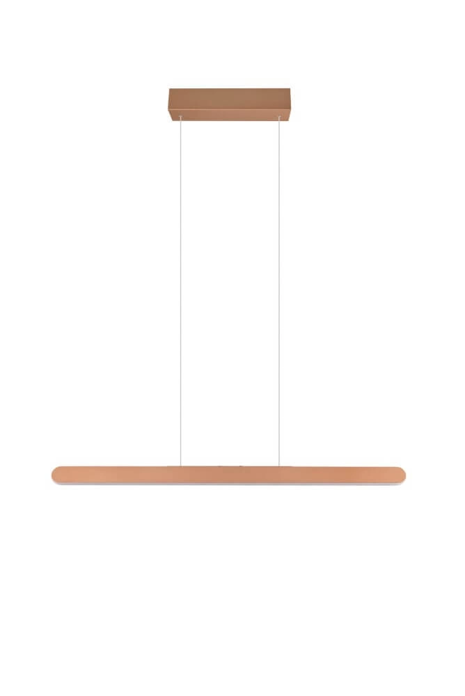 Lampe suspendue unique Helios café brun Trio 4017807597967