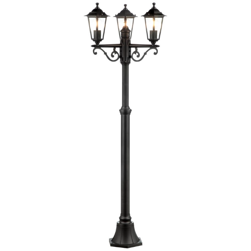 Lanterne à 3 lumières Carleen 195cm classique