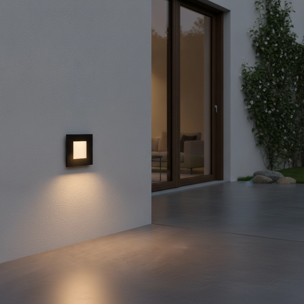 Lumière encastrée Rudy noir