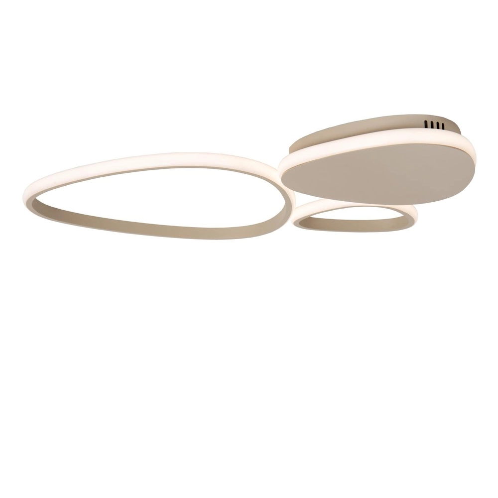 Lampe de plafond moderne Samling Brun sable S Lucide 5411212782960