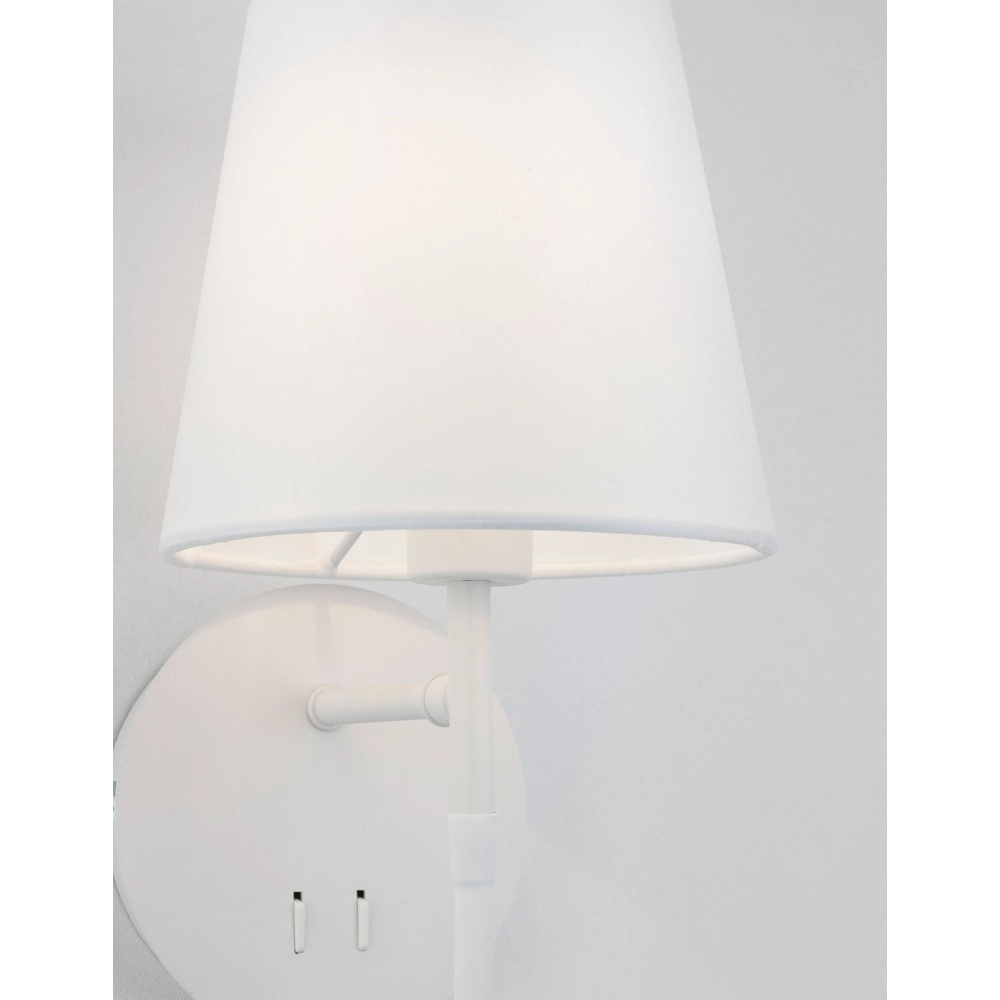 Lampe de chevet Nia blanc Lyora 5212017427113
