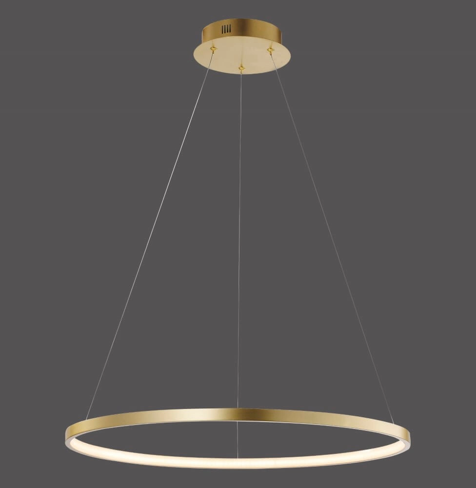 Lampe suspendue ronde Circle or Ø 60cm Just Light 4043689960414