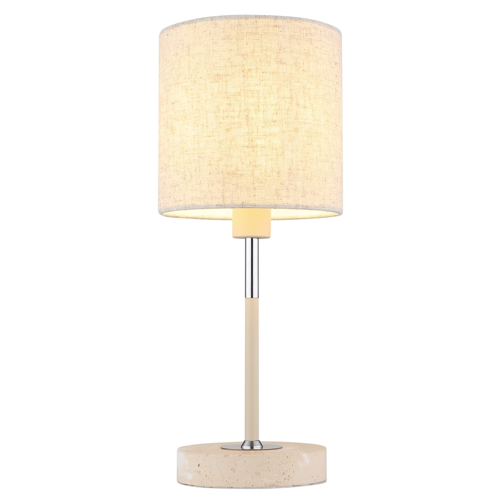 Lampe de table Deleon brun sable Ø 15cm Globo 9007371569908