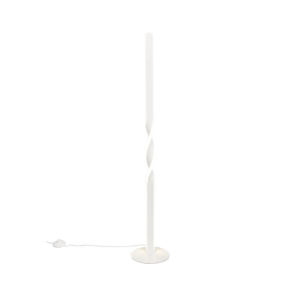Lampadaire design Ginko blanc Trio 4017807642667