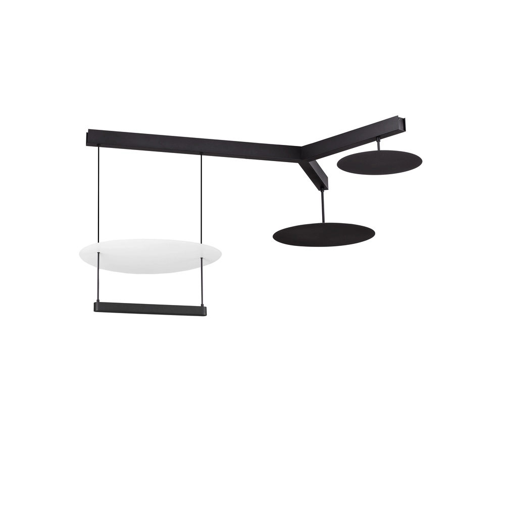 Suspension Diona noir et blanc Lyora 5212017451507