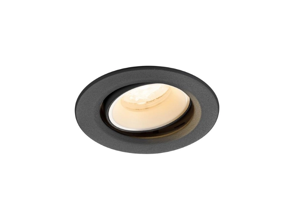Spot encastré Numinos Move XS noir/blanc 2700K - 40 deg
