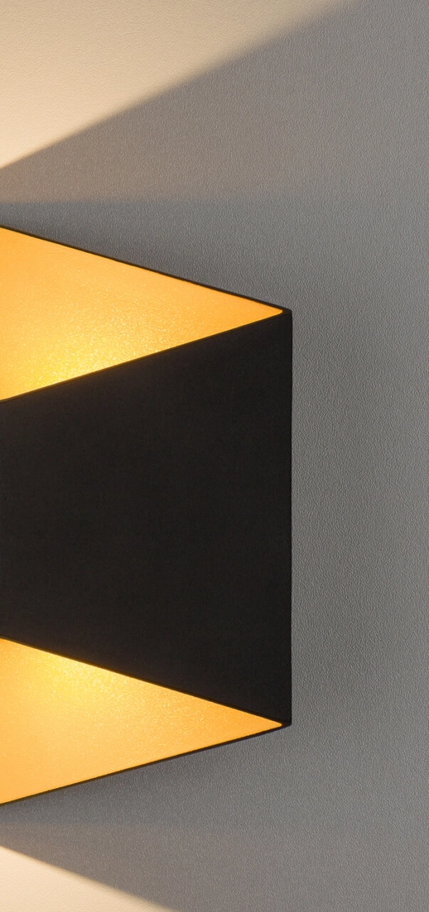 Éclairage LED vers le haut et vers le bas Triangles Lyora 5903139814195
