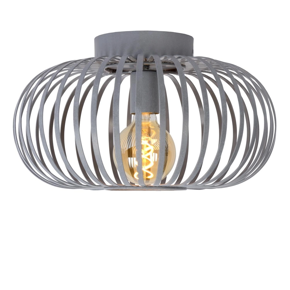 Lampe de plafond Manuela Ø 39,5 cm gris Lucide 5411212782588